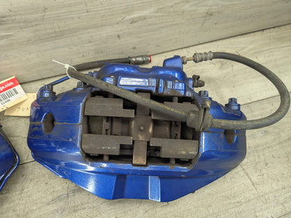 18-24 OEM BMW G01 G02 X3 X4 30 M40 FRONT Left Right Brake Calipers BREMBO Blue