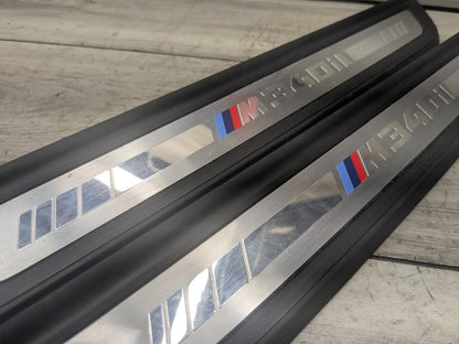 19-21 OEM BMW G20 G21 M340i Front Left Right Door Sill Plate Molding Trim PAIR