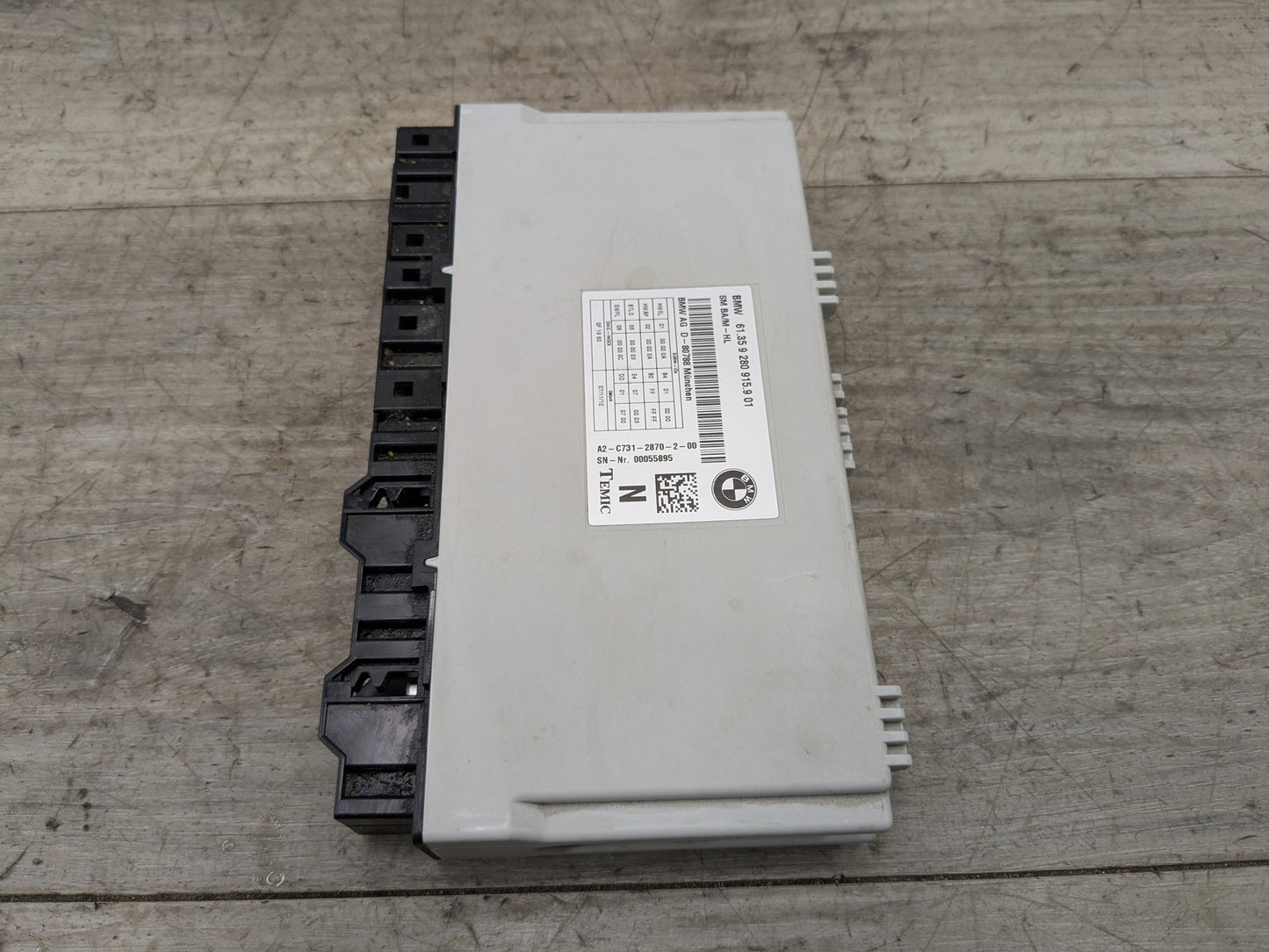 2011-2016 BMW 528i F10- Front Seat Control Module PN: 9280915
