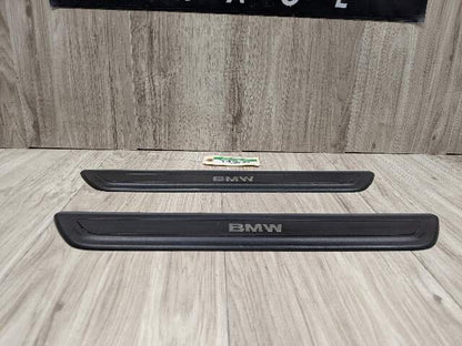 OEM BMW F25 F26 X3 X4 Front Left Right Door Sill Cover Trim Kick Plates SET