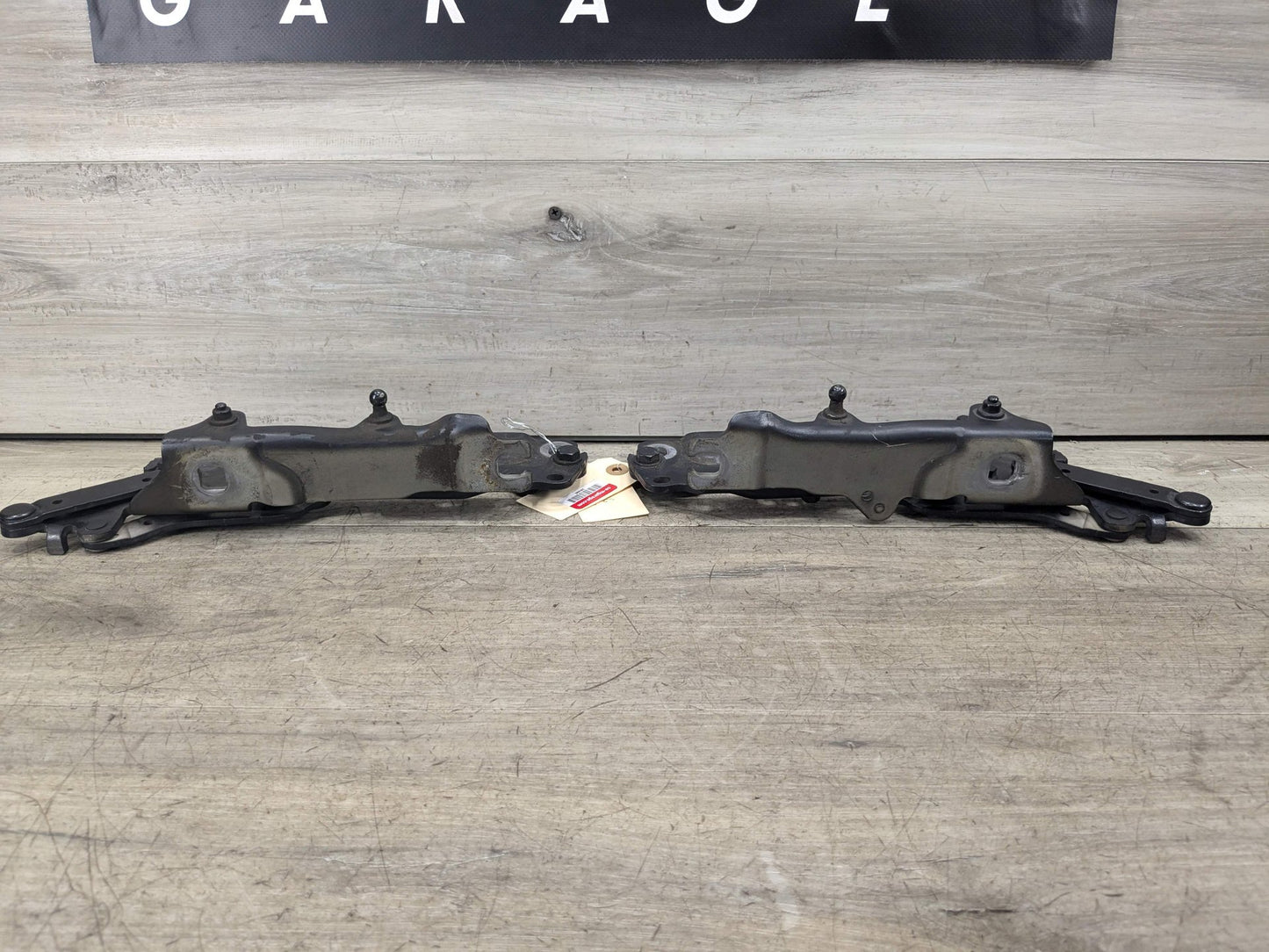 09-15 OEM BMW F01 F02 740 750 760 Hood Bonnet Left Right Side Hood Hinges SET