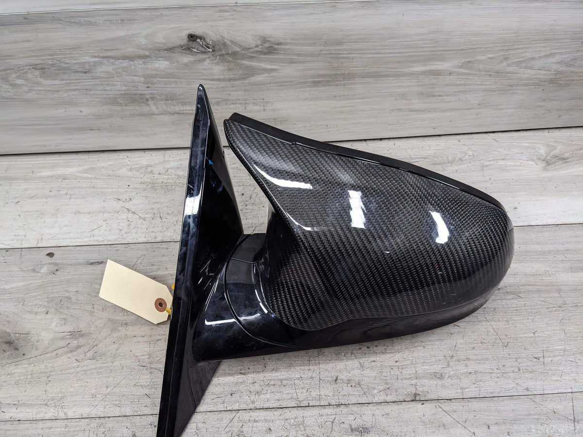 15-18 OEM BMW F83 M4 Left Driver Mirror Assembly Auto Dip Camera Black