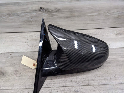 15-18 OEM BMW F83 M4 Left Driver Mirror Assembly Auto Dip Camera Black