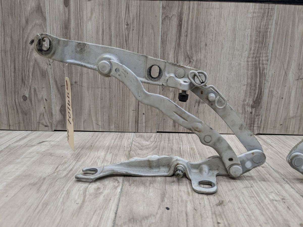 03-08 OEM BMW E85 Z4 Rear Left Right Trunk Lid Hinges PAIR White 300