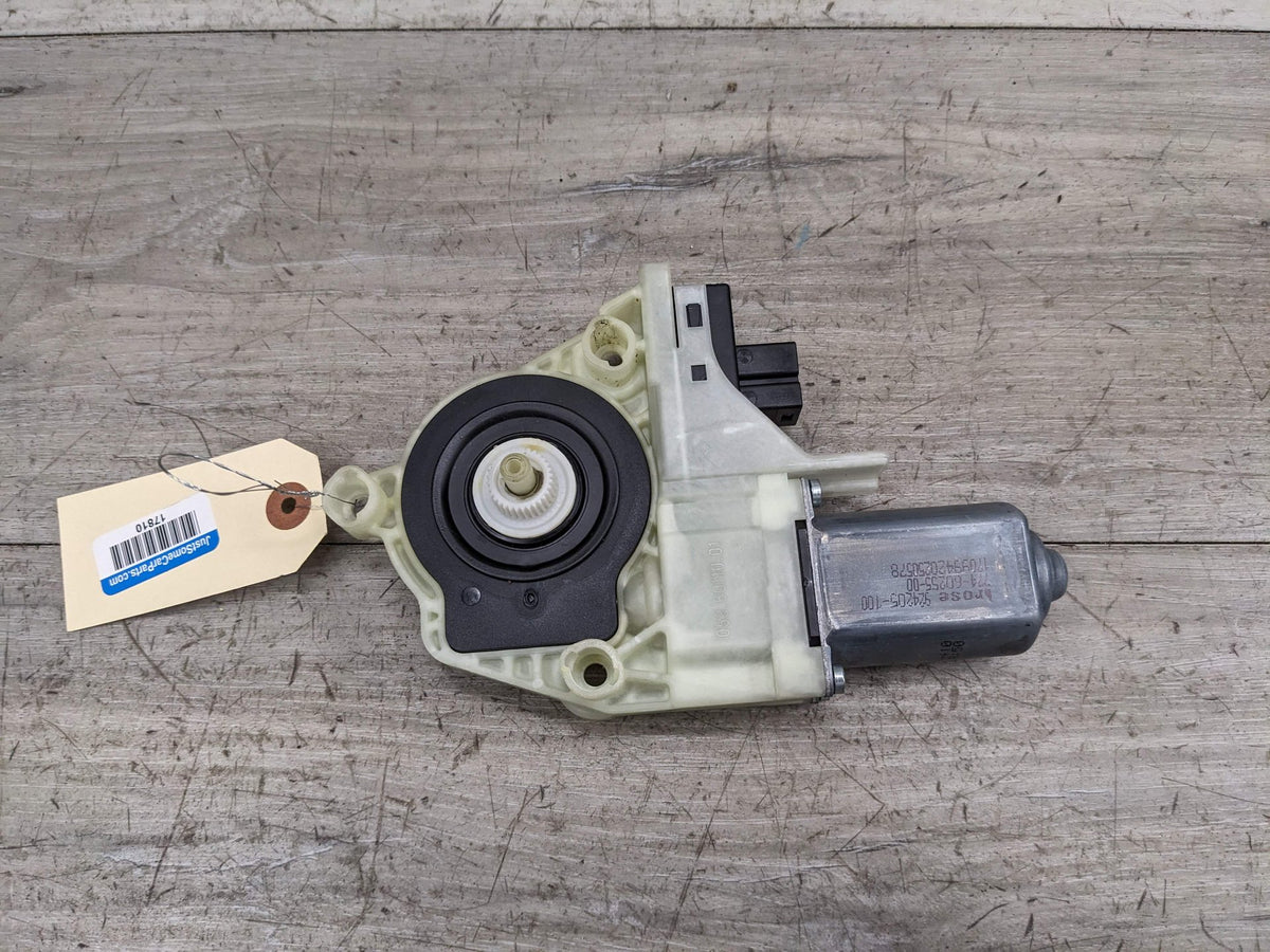 10-16 OEM Porsche Panamera Left Driver Front Door Window Glass Motor
