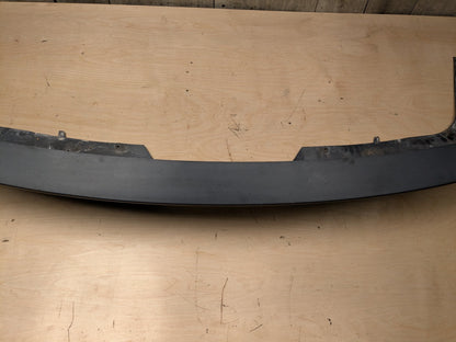 07-10 OEM BMW E70 X5 3.0si 3.5d 4.8i Rear Bumper Cover Trim Panel Diffuser TITANSILBER METALLIC (354)