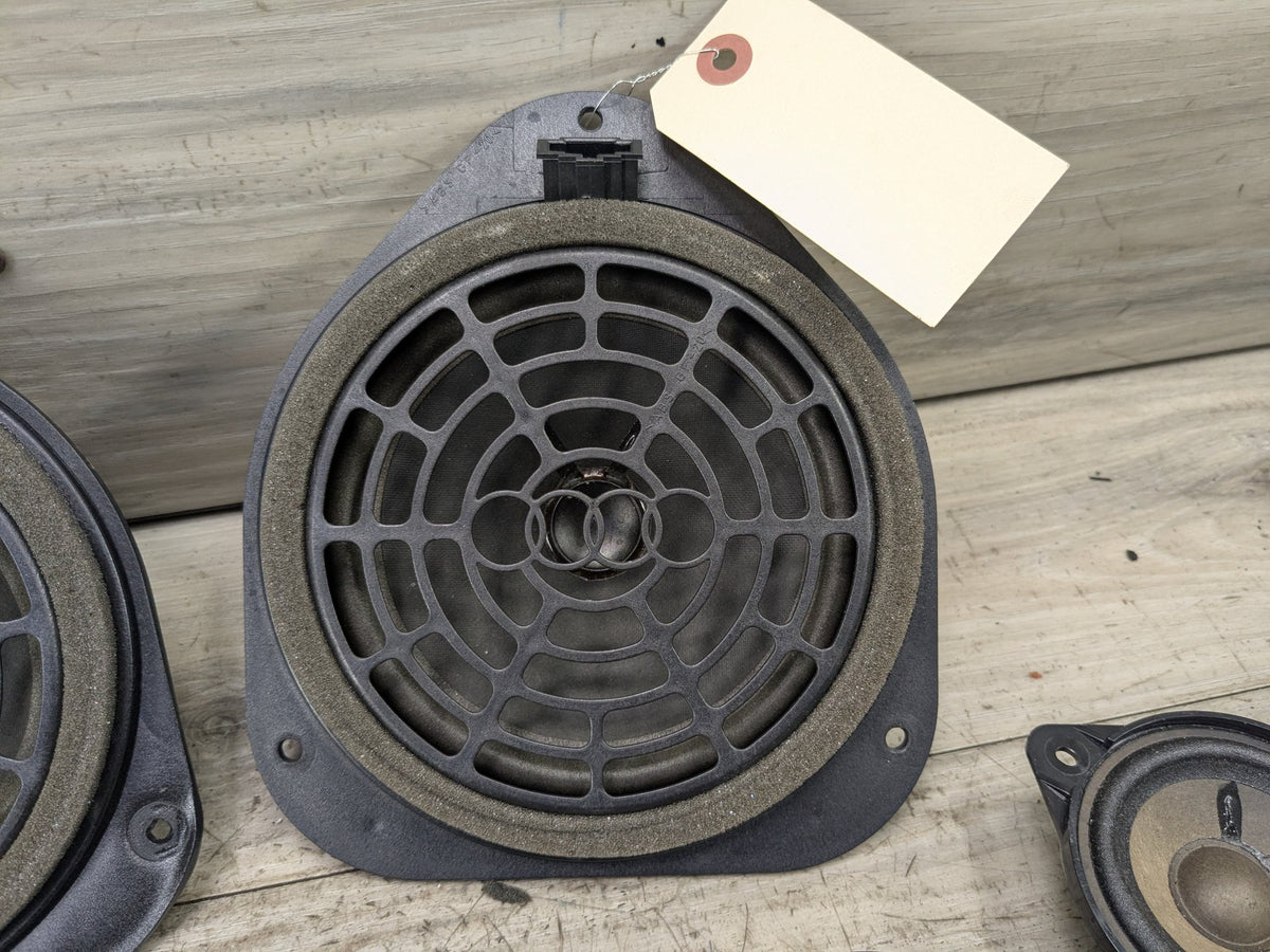 09-17 OEM AUDI A5 S5 Bang & Olufsen Front Rear Door Tweeter Speakers SET