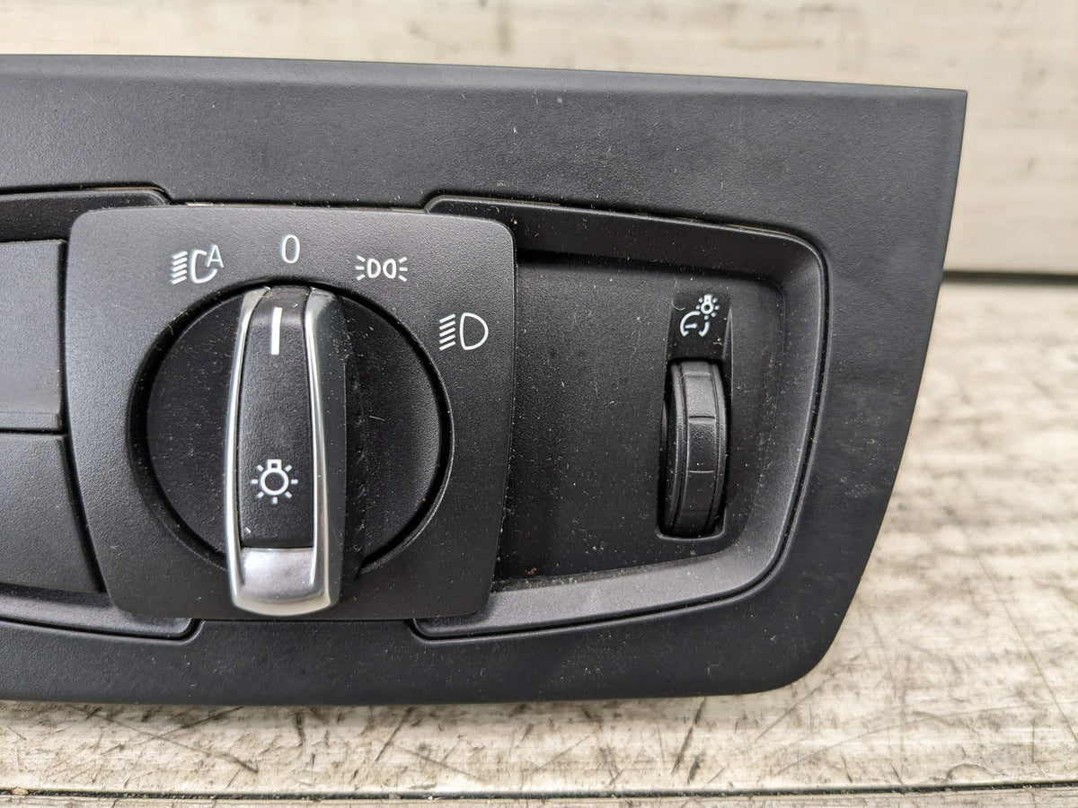 OEM BMW F22 F30 F32 F33 F80 Headlight Switch Control Panel Light Module BLACK