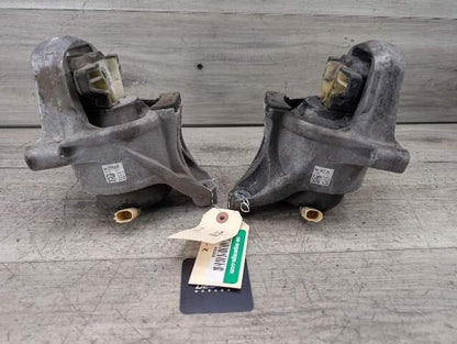 17-19 OEM AUDI A4 B9 Left Right Driver Passenger Motor Engine Mount Bracket PAIR