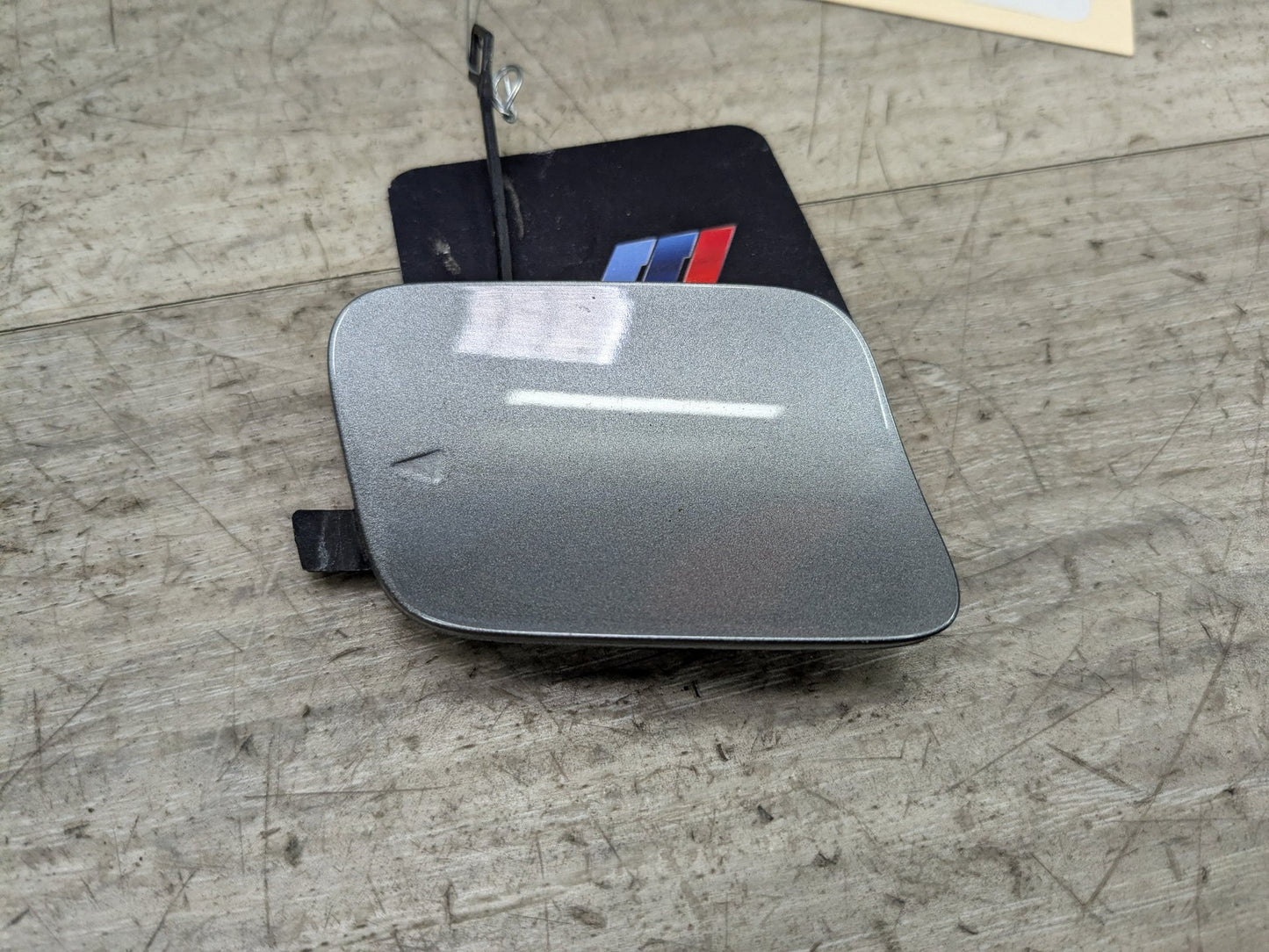 14-18 OEM BMW F15 REAR Bumper Tow Hook Cover Gray A52