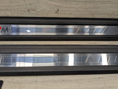 19-24 OEM BMW G23 M SPORT Front Left Right Door Sill Plate Molding Trim PAIR