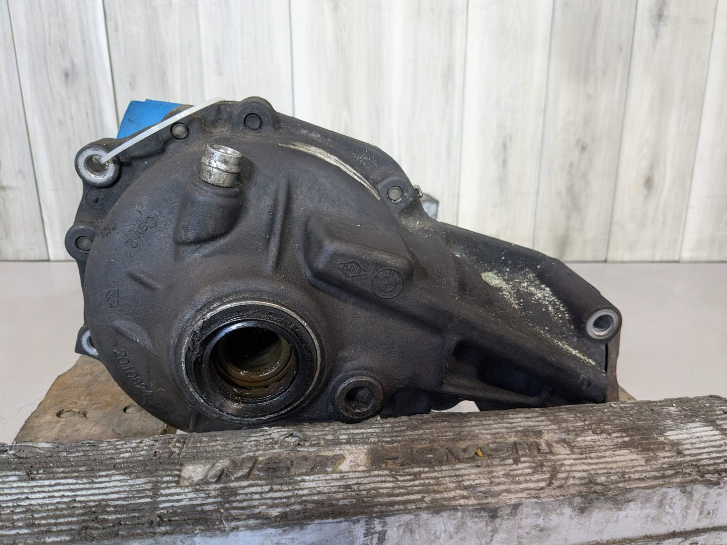 2010 BMW X5 E70 Front Axle Carrier Differential 7612956 07-14 OEM BMW E70 E71 X5 X6 Front Differential Axle Carrier Ratio 3.64