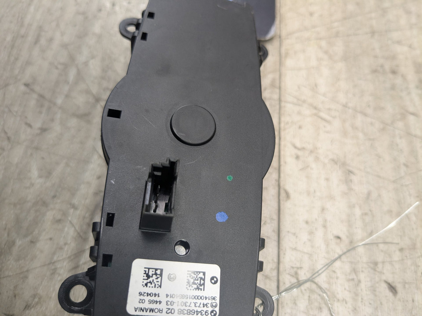 10-18 OEM BMW F13 F10 F06 F25 Headlight Switch Control Panel Light Module BLACK