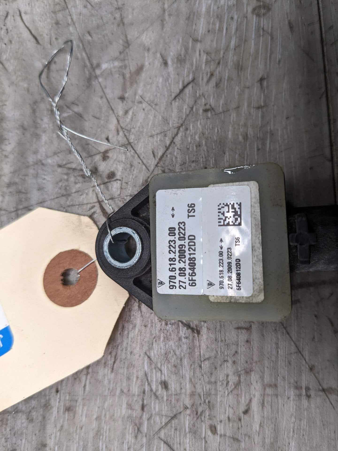 2010 Porsche Panamera - Airbag Deployment Accelerator Crash Impact Side Sensor PN: 970618223