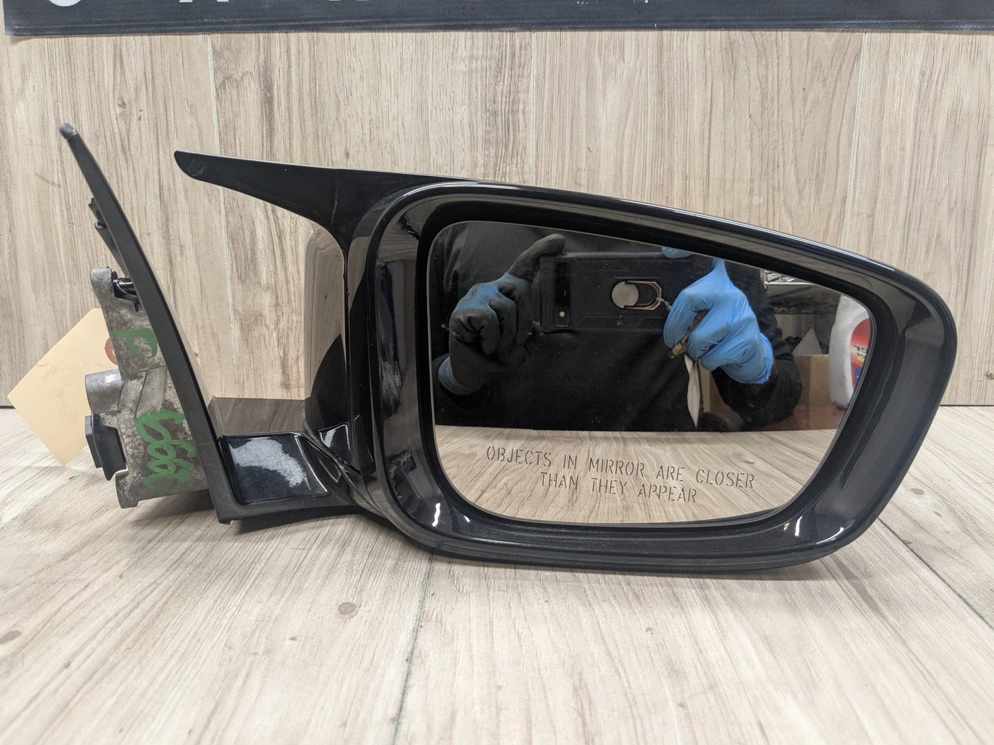 OEM BMW G30 530 540 M550 Right Passenger Side Mirror Blind Spot SHADOW GLOSS
