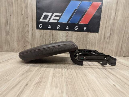 OEM BMW F25 F26 X3 X4 Front Center Console Armrest Arm Rest w/ Bracket Mocha