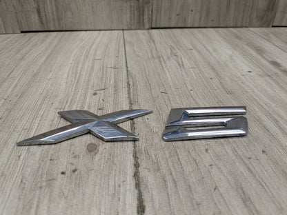 14-18 OEM BMW F15 X5 Rear Trunk Lide X5 Badge Emblem