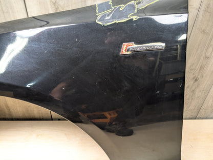 *08-17 OEM AUDI A5 S5 Front Left Driver Side Fender Panel Supercharged Black L8/ Z9Y