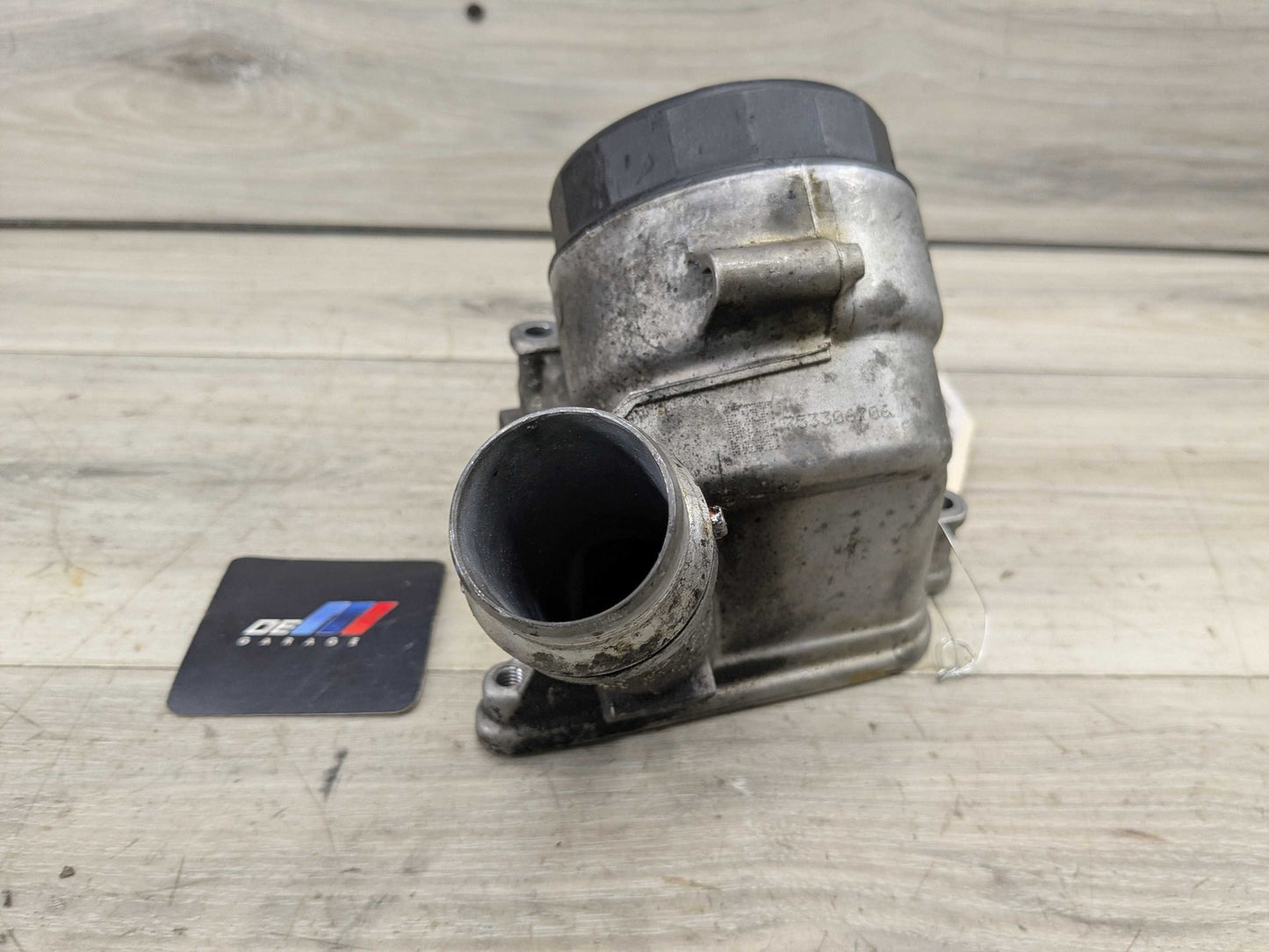 2011 BMW 328i E90 Engine Motor Oil Filter Cooler Housing 7533067
