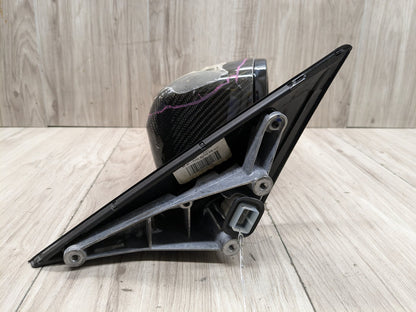 2017-2023 BMW M550i G30 Front Right Passenger Side Mirror Assembly 7485264 *17-23 OEM BMW G30 530 540 M550 Right Passenger Side Mirror Blind Spot SHADOW GLOSS