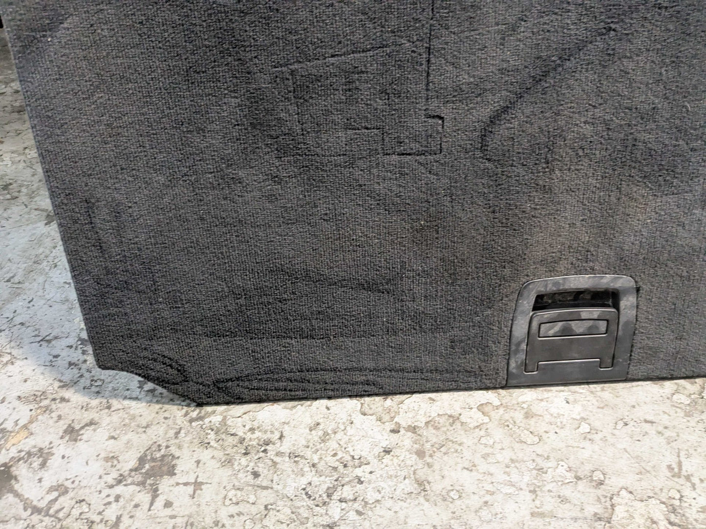 14-18 OEM BMW F15 F85 X5 X5M Rear Trunk Floor Mat Carpet Cargo Cover Black