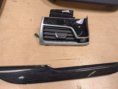 20-22 OEM BMW G12 750 Dash Doors Air Vent Wood Metal Effect Interior Trim SET