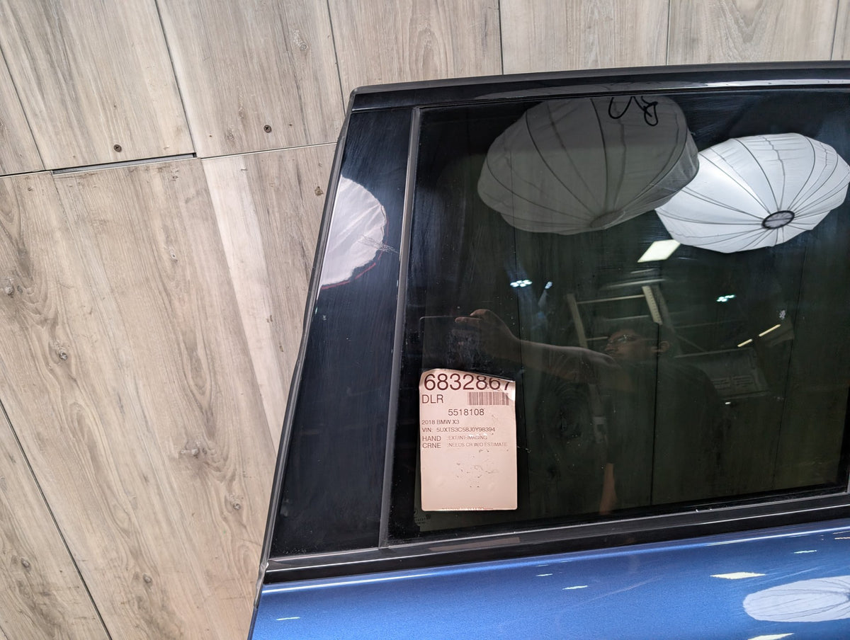 18-24 OEM BMW F97 G01 X3 X3M Rear Left Driver Side Door Shell Panel