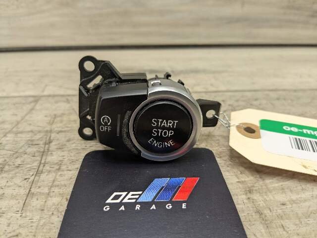 14-19 OEM BMW F15 F16 F85 F86 X5 Engine Ignition Auto Start Stop Switch Button