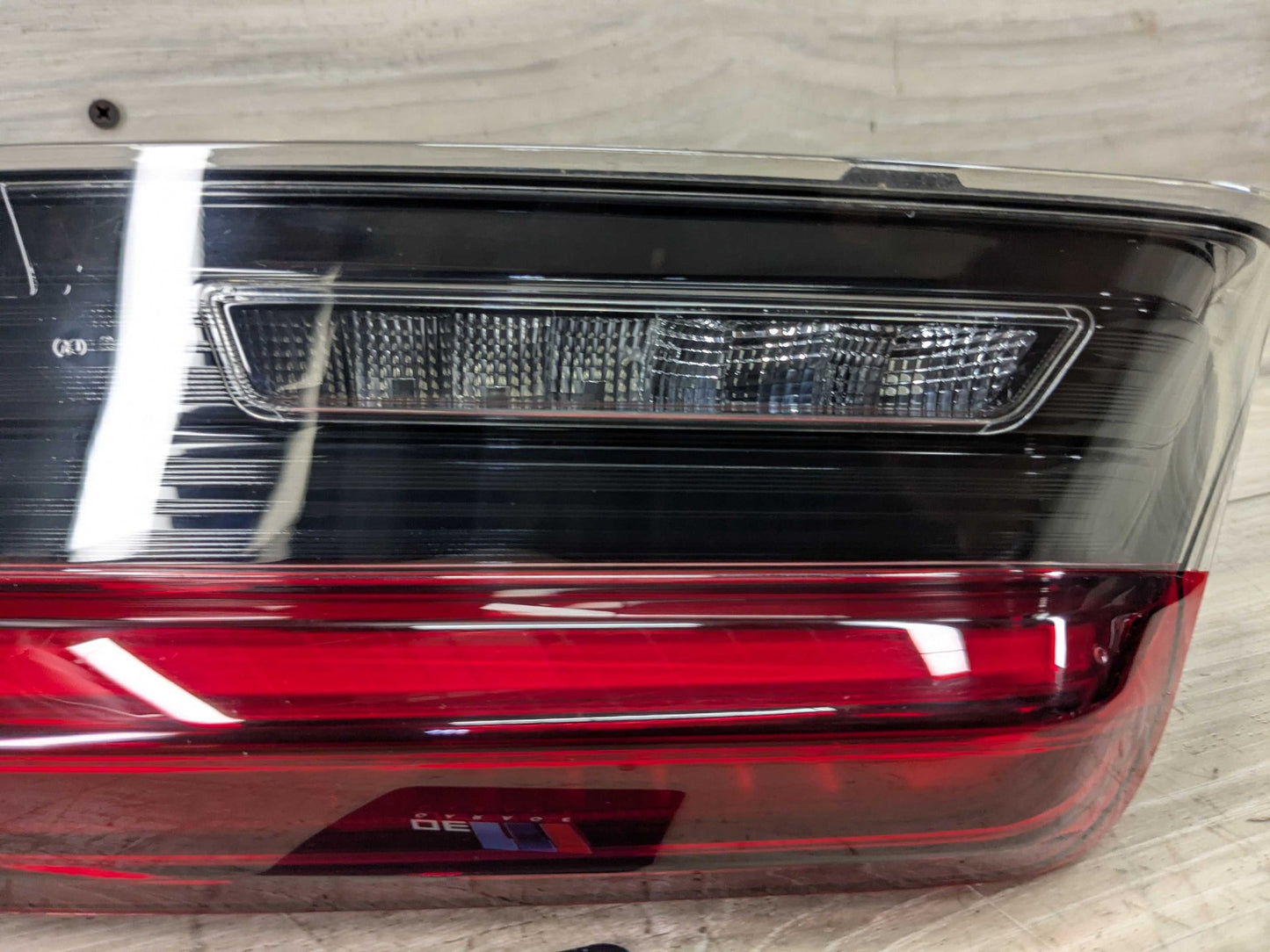 2007-2021 BMW M340i G20 Rear Left Driver Inner Tail Light 5A3BC95 19-21 OEM BMW G20 G80 330 M340 M3 REAR Left Driver Inner Trunk Tail Light Lamp