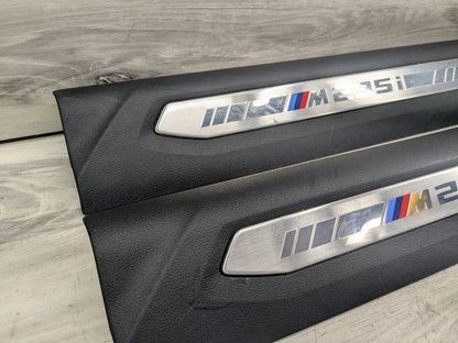 20-24 OEM BMW F44 M235i Front Left Right Door Sill Plate Molding Trim PAIR