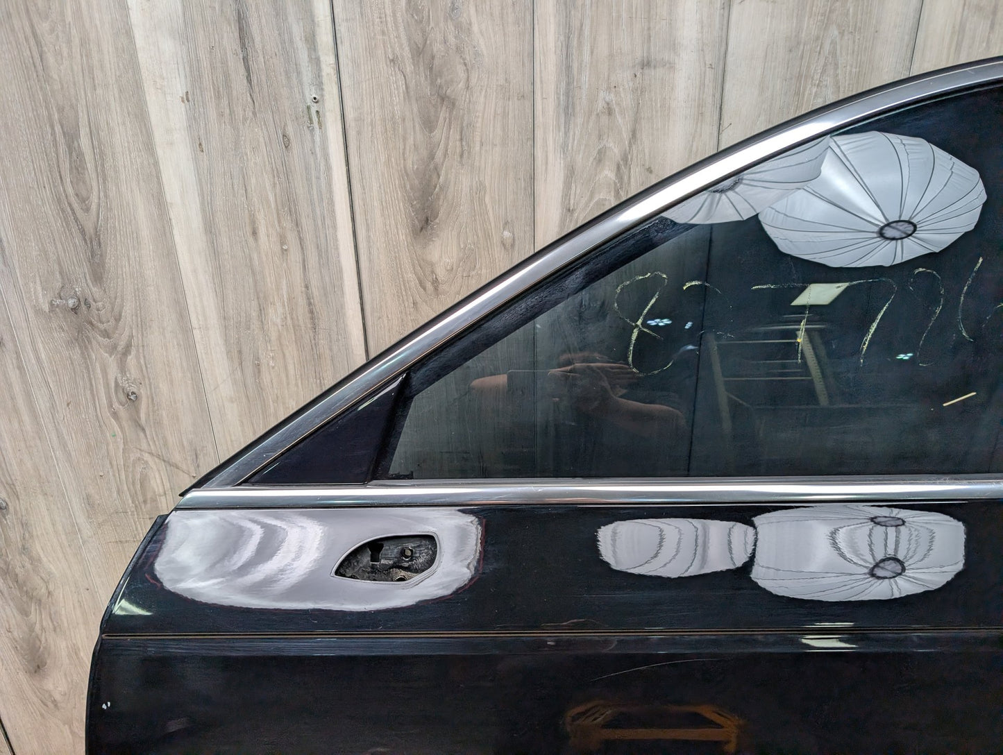 *17-19 OEM AUDI A4 S4 Front Left Driver Side Door Shell Black A2/ Y9B