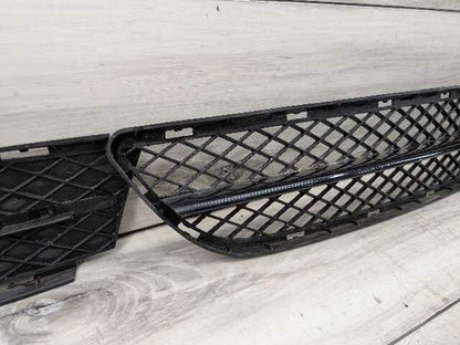 09-11 OEM BMW E90 328 LCI Front Bumper Lower Left Right Center Grilles (3)