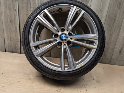 OEM BMW F30 F32 F33 F36 335 435 Wheel Rim 19x8.5 ET47 M Double Spoke Style 442