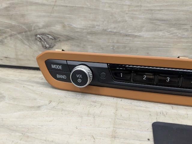 OEM BMW G20 G22 G23 G80 G82 G83 Control Panel Radio Media Buttons Control BROWN