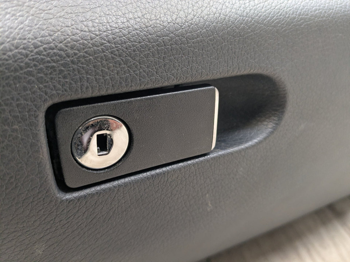 14-16 OEM Mercedes E-Class Sedan Dashboard Glovebox Storage Compartment Black