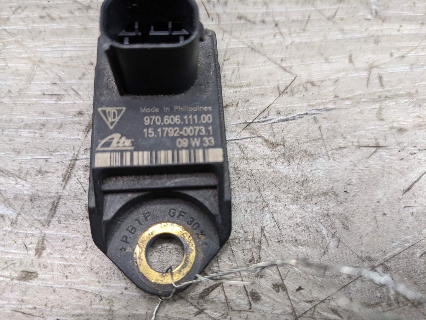 2010 Porsche Panamera - Accelerometer ride height acceleration sensor PN: 970606111