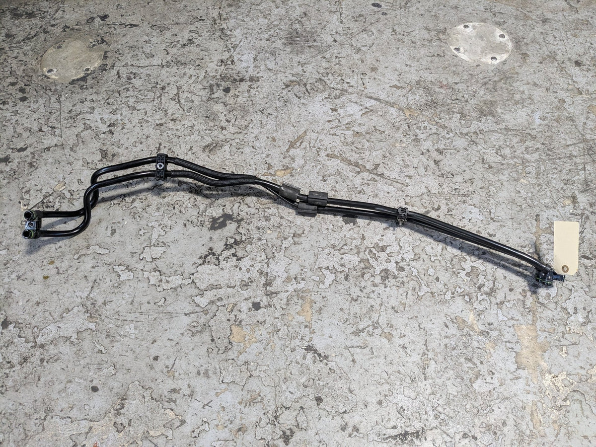 14-19 OEM BMW F16 F15 X5 X6 N55 AWD Transmission Oil Cooler Hose Tube Pipe SET