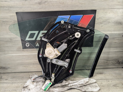 2009-2017 Mercedes-Benz E550 E-Class A207 Rear Left Driver Window Glass Regulator w/ Motor A2076701503