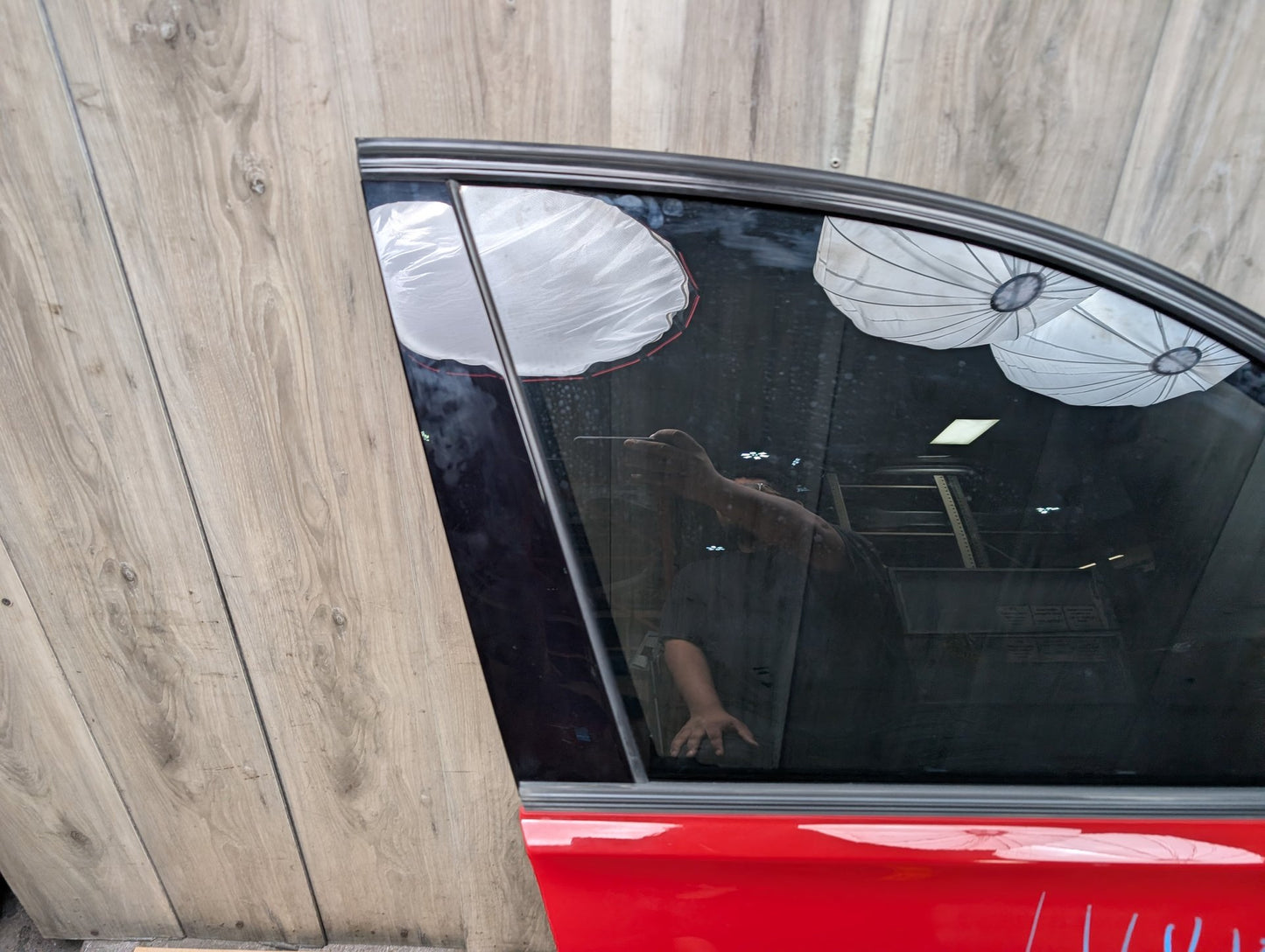 OEM BMW F30 F80 328 330 335 340 M3 Front Right Passenger Door Shell Panel Red MELBOURNEROT METALLIC (A75)