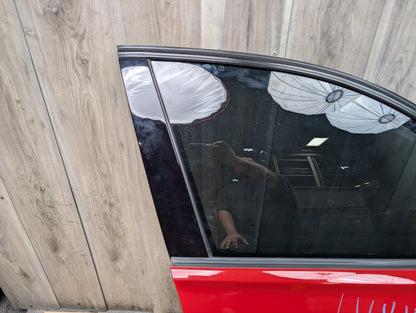 OEM BMW F30 F80 328 330 335 340 M3 Front Right Passenger Door Shell Panel Red MELBOURNEROT METALLIC (A75)