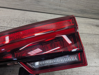 17-19 OEM AUDI A4 B9 Sedan Rear Right Passenger Side Inner Tail Light Lamp