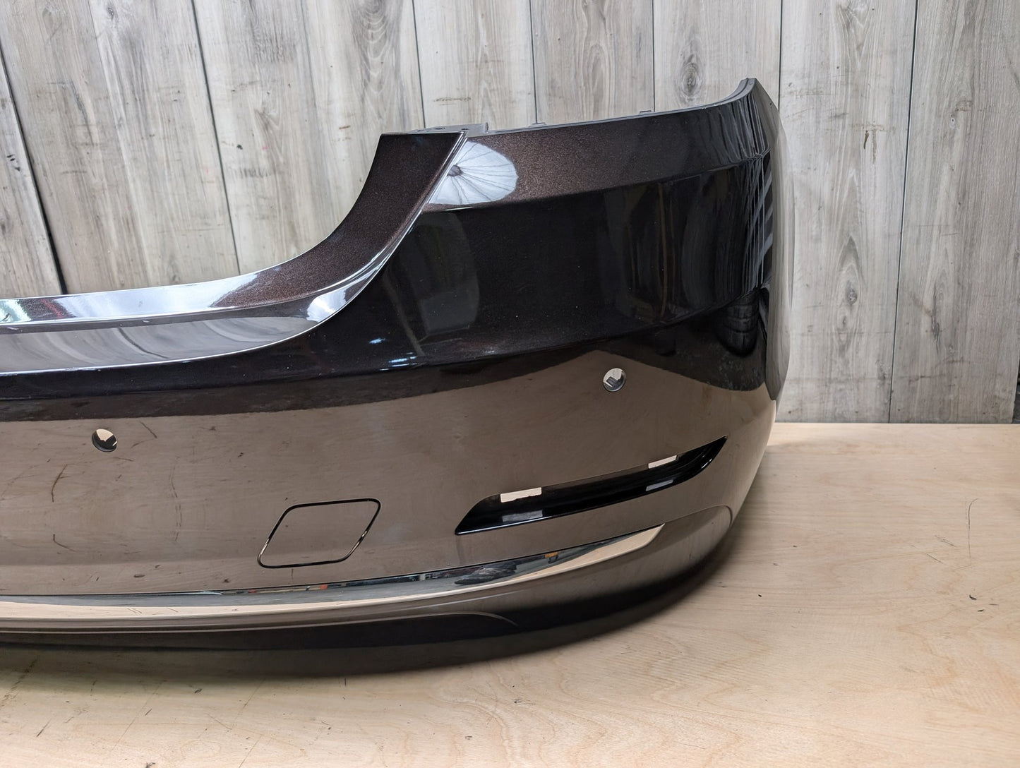 *14-17 OEM BMW F32 F33 428 430 Rear Bumper Cover Panel Brown B53 SPARKLING BROWN METALLIC (B53)