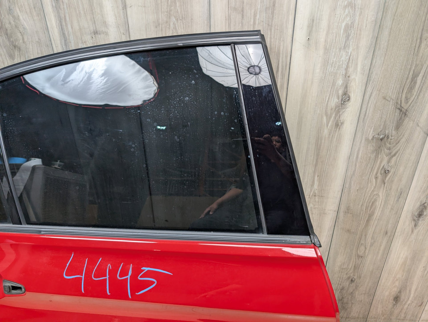 OEM BMW F30 F80 328 330 335 340 M3 Rear Right Passenger Door Shell Panel Red MELBOURNEROT METALLIC (A75)