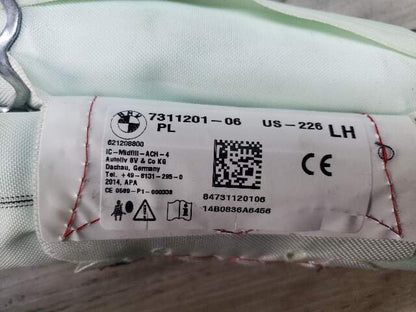 OEM BMW F30 F36 F80 M3 328 335 435 Left Driver Roof Head Curtain Air Bag Airbag