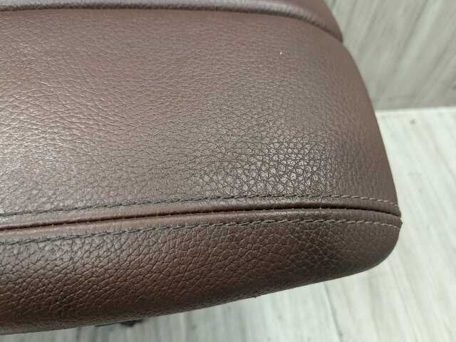 14-19 OEM BMW F15 F16 X5 X6 Front Center Console Arm Rest Leather TERRA