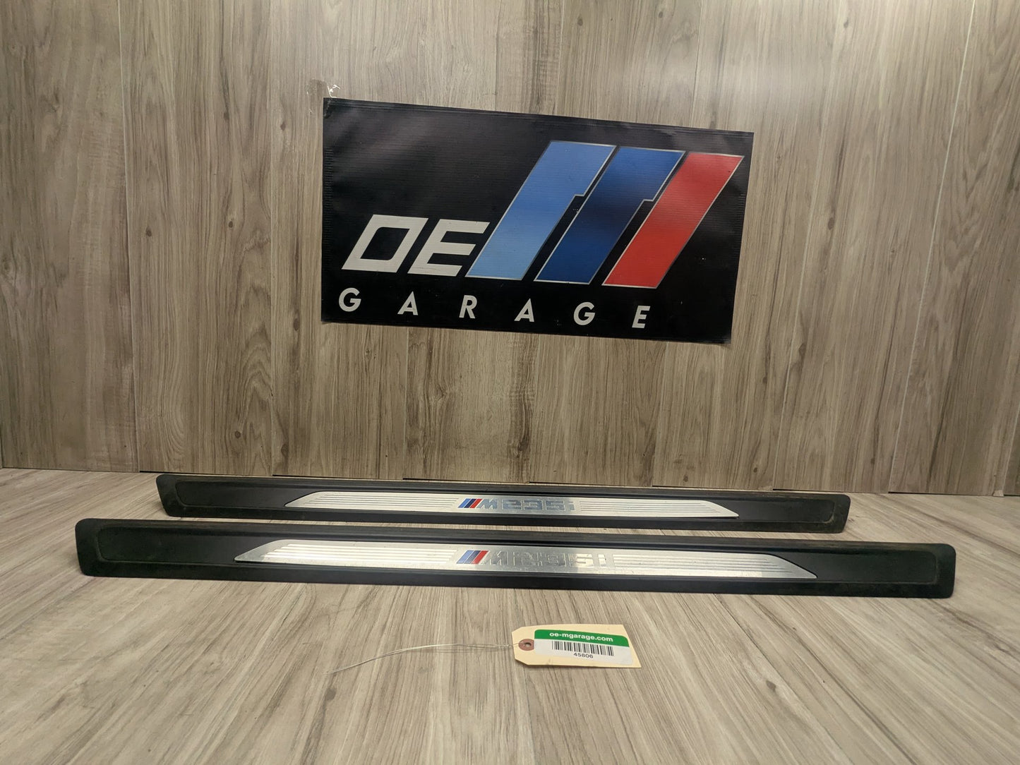 16-20 OEM BMW F22 F87 M2 Front Left Right Door Sills Scuff Plate Trim M SPORT