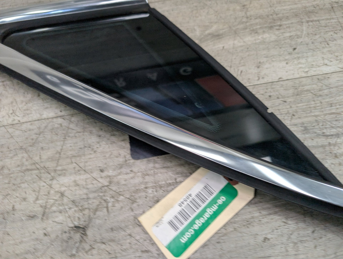17-19 OEM AUDI A4 B9 S4 Rear Left Driver Side Quarter Window Glass