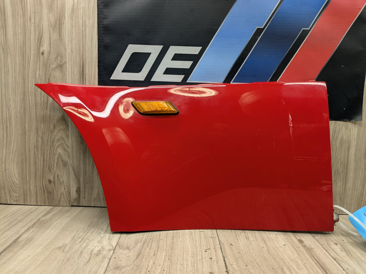 96-02 OEM BMW E36 Z3 Front Left Driver Side Fender Quarter Panel Cover Red 314 Red 314