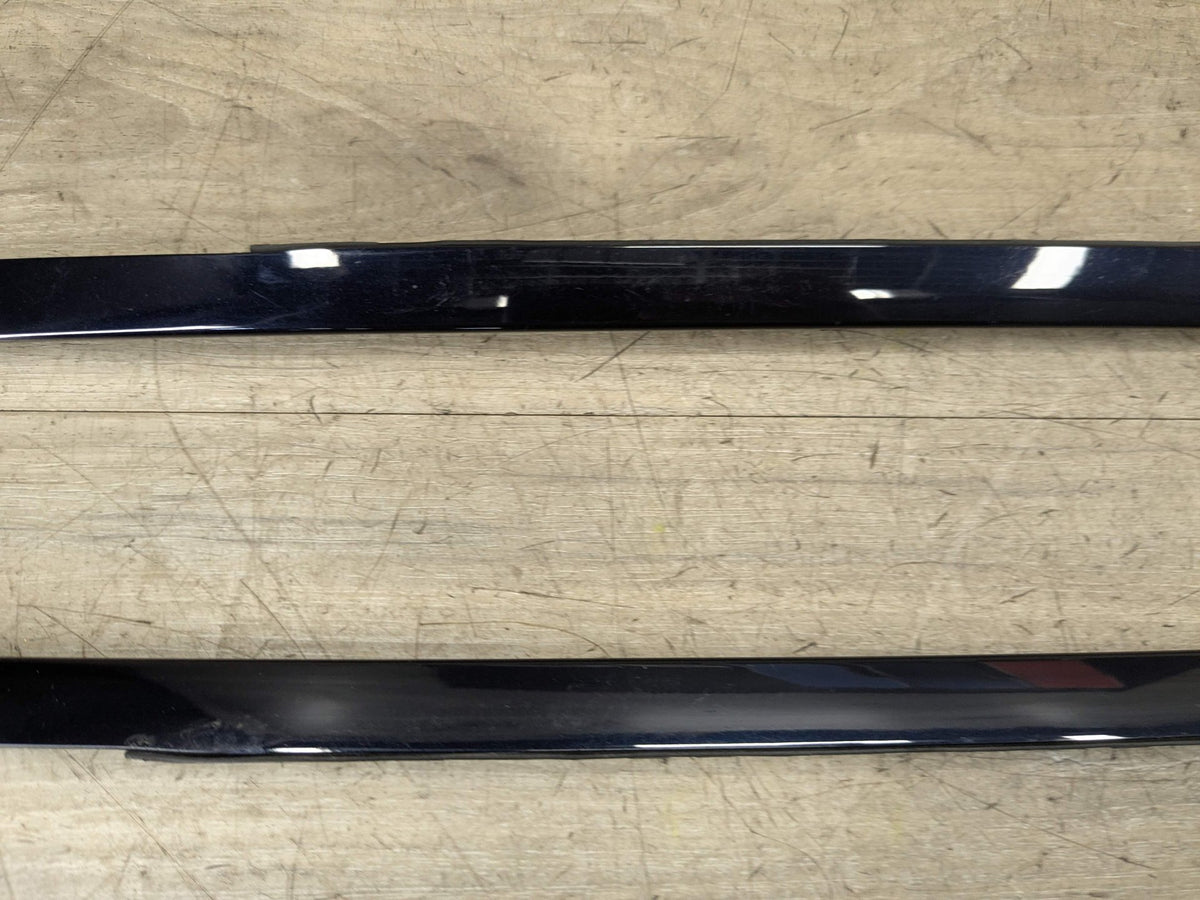 14-19 OEM BMW F85 F86 X5M X6M Front Right Windshield Side Drip Molding PAIR