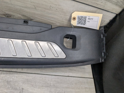 2018-2024 BMW X3 G01 Rear Trunk Cargo Scuff Loading Trim Cover Plate 7396611